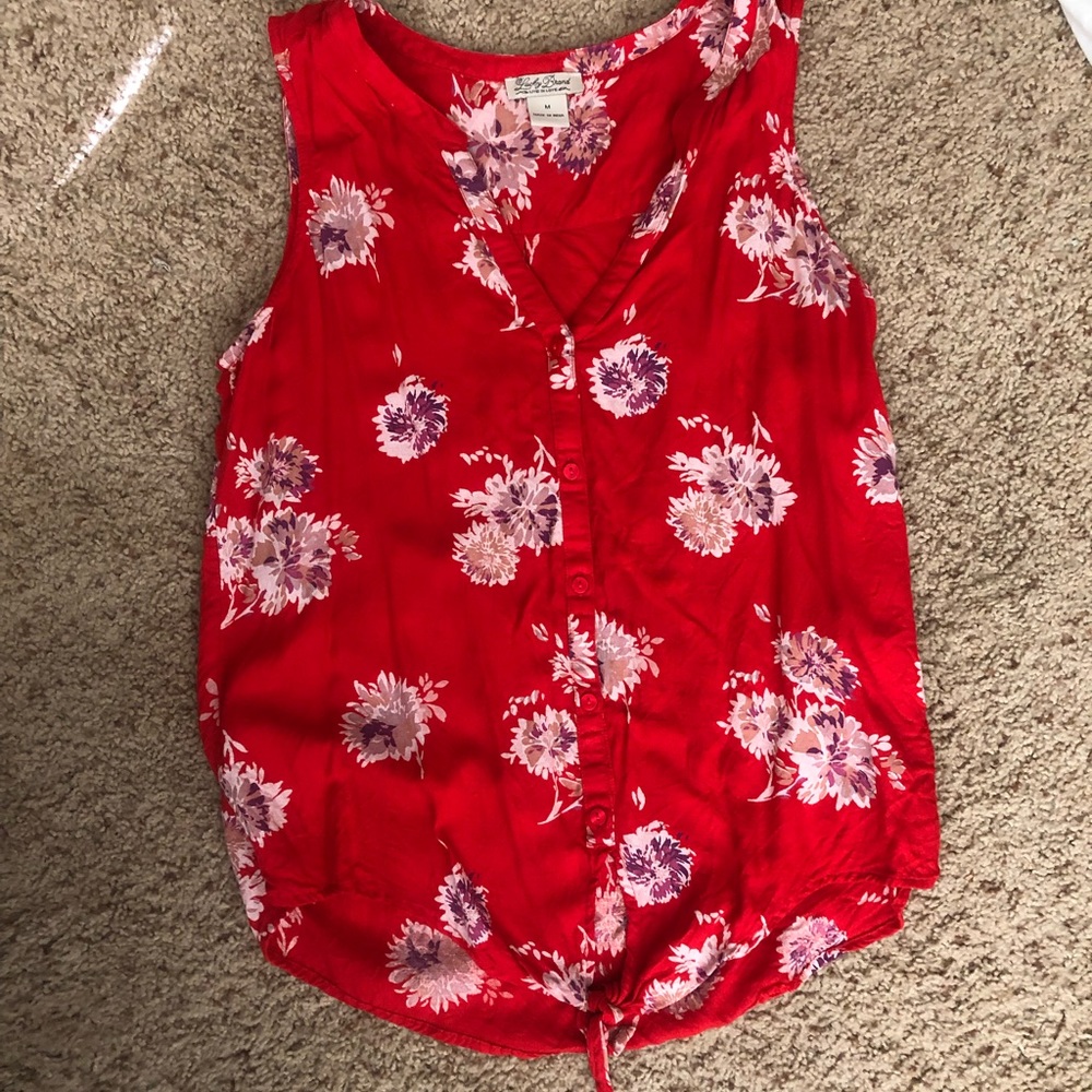 NWOT Lucky Brand Shirt (Medium)